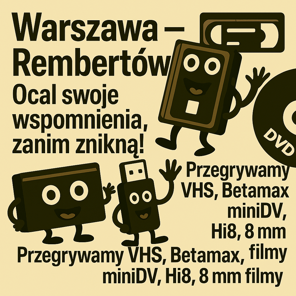 Warszawa - Rembertów – Twoje wspomnienia zasługują na drugie życie!